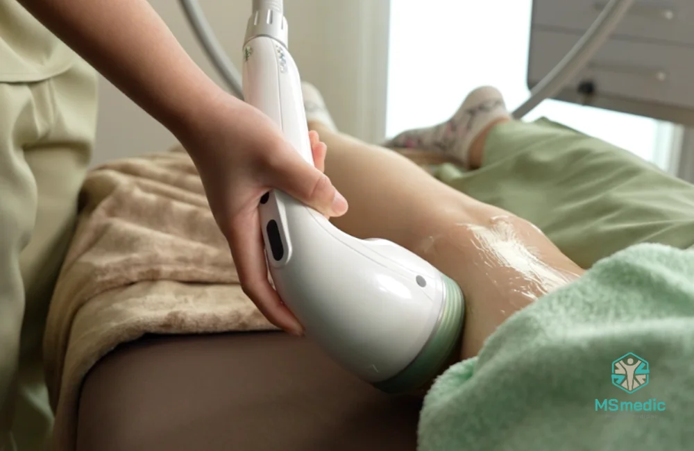 ขั้นตอนการทำกายภาพบำบัดด้วย Shockwave